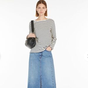 Weekend Max Mara stripe long sleeve top